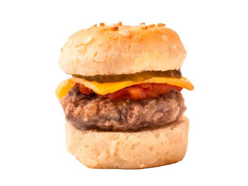9 mini cheeseburgers boeuf erhard traiteur