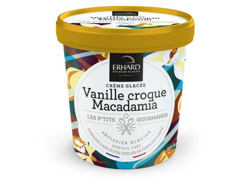 erhard glace petit pot vanille croque macadamia