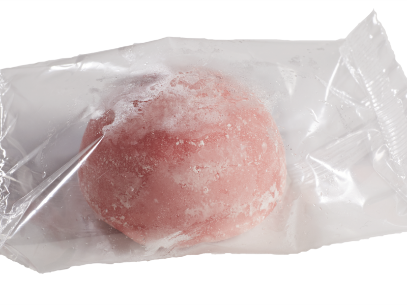 mochis glacés fraise restauration erhard pâtissier glacier flowpack