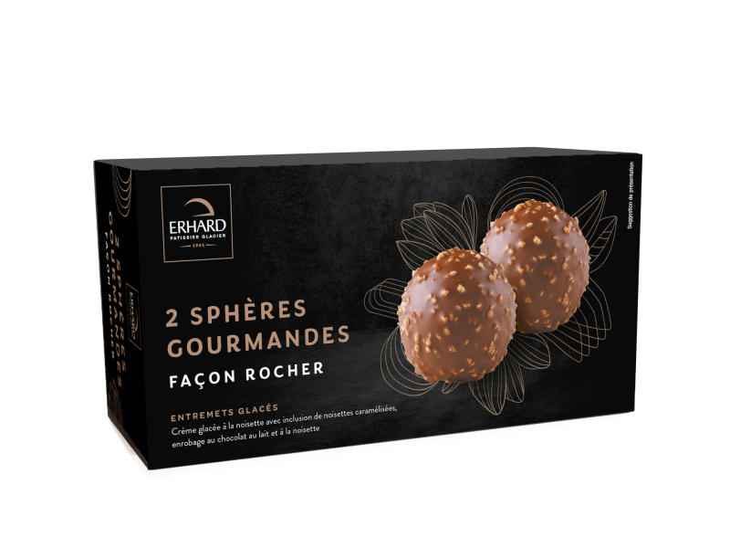 Sphères façon Rocher x2