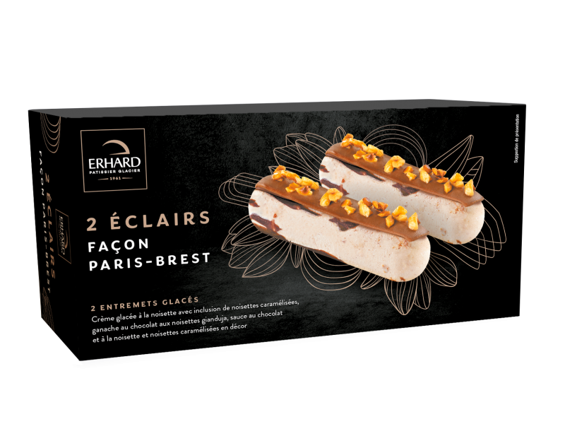 Éclairs façon Paris-Brest x2