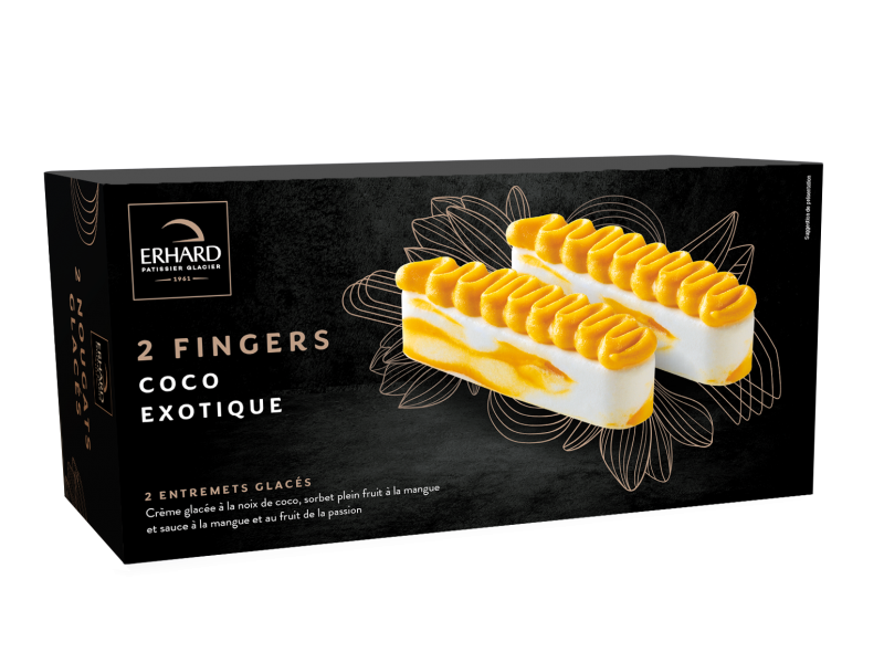 Fingers coco exotique x2