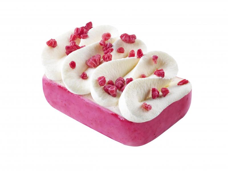 vacherins glacés individuels vanille framboise erhard